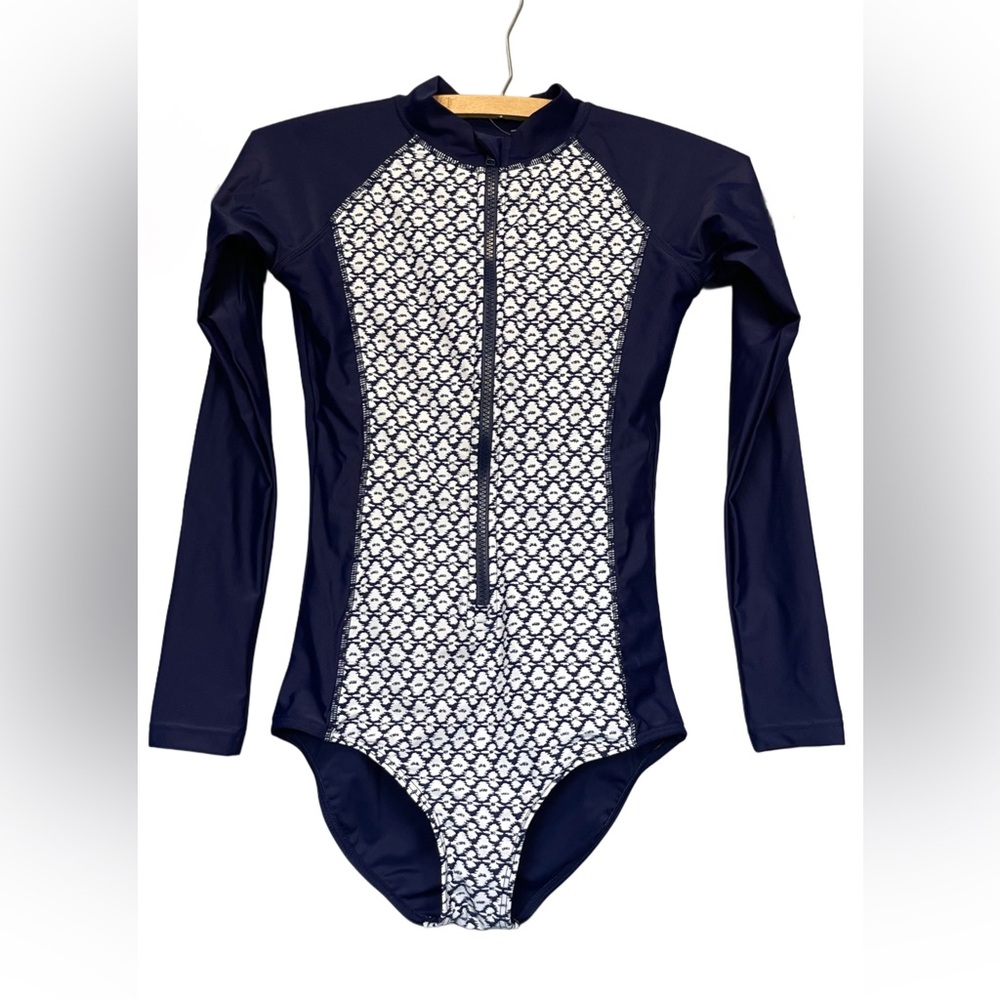One Piece Long Sleeve Swimsuit Size XXS